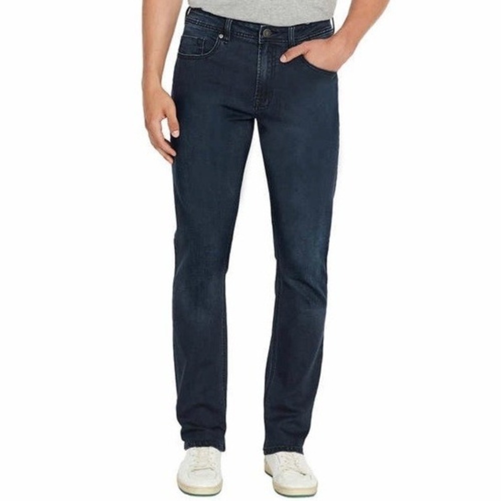 Buffalo Jeans Mens 40x34 Dark Blue New Adam Slim Stretch Denim Pants